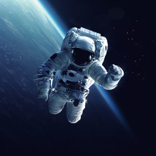 Astronaut Spacewalking